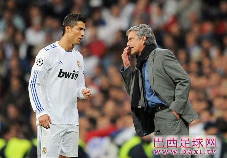 穆里尼奥与c罗