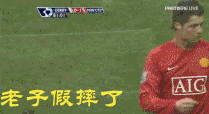 C罗烦了.gif