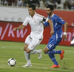 队长C罗破门，皇马热身赛2-0科威特联.jpg