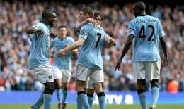 曼奇尼赞曼城表现：我们此刻看上去很强