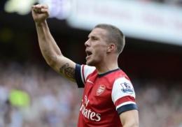 波尔蒂力压张伯伦获评枪手9月最佳进球