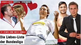 德甲爱的大名单：51名球员依然是单身汉