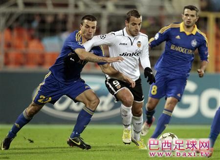 索尔达多戴帽，瓦伦西亚客场3-0鲍里索夫