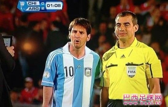 “梅西合照门”主角回应:裁判求合影有问题吗？