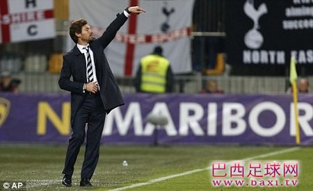 博阿斯：热刺表现略急躁，欧联杯还有机会