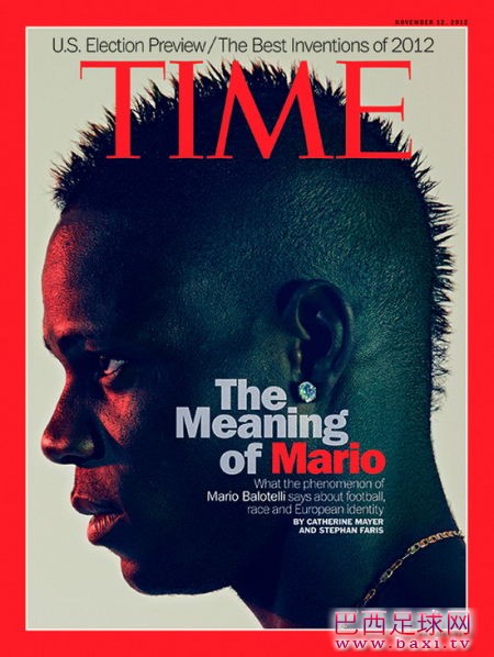 史上第二！巴神追梅西 成第二位时代封面足球人