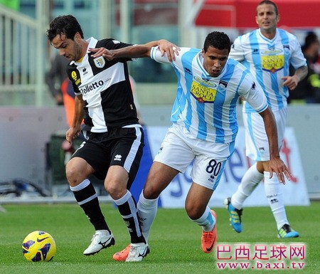 魏斯补时建功，佩斯卡拉2-0帕尔马