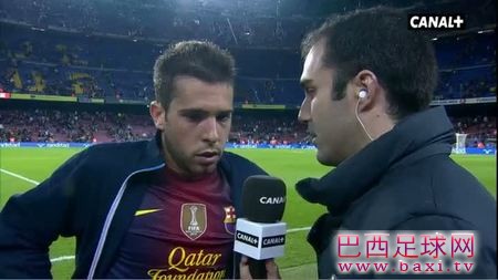 阿尔巴：进球不是我的职责，但很高兴