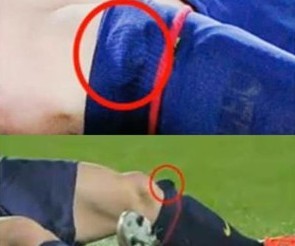 梅西球袜里藏奶嘴，本打算为儿子庆生