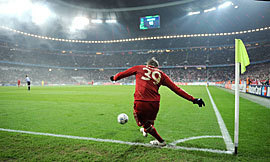 面对法国球队拜仁整体数据占优