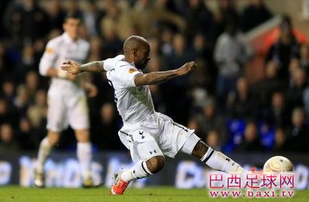 欧联杯：迪福戴帽，热刺3-1马里博尔