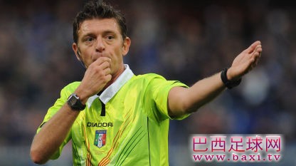 罗马德比主裁公布，两次执法德比罗马全胜