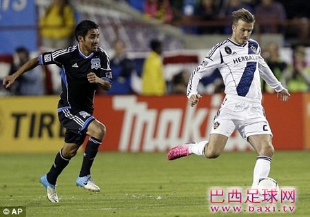 传贝克汉姆可能转会巴西踢球