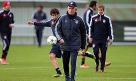 拜仁全力以赴面对与法兰克福的艰巨一战