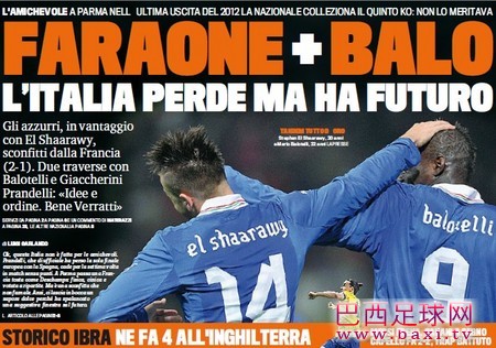 小法老与巴神：意大利的未来和希望