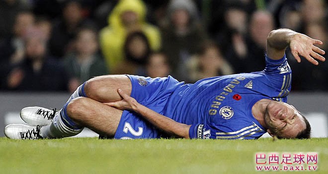 特里的膝伤预计需要三周恢复