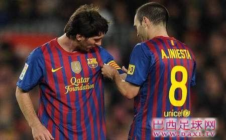 伊涅斯塔：我并不梦想着拿到金球奖