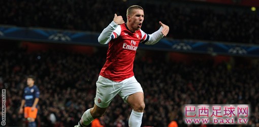 波多尔斯基：要把进球献给儿子 已经适应一周双赛