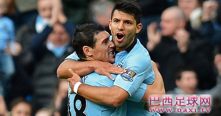 阿奎罗：曼城一定能卫冕英超冠军