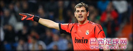 卡西利亚斯出场次数达到队史第三