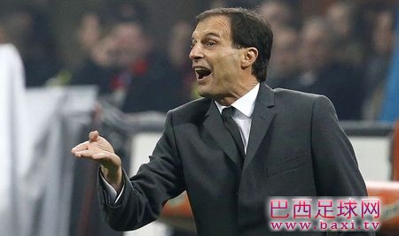 阿莱格里：米兰踢得很棒，但点球不存在