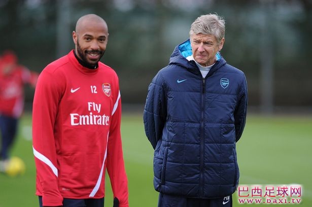 亨利渴望第三次驰援阿森纳