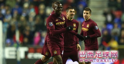 巴神打破进球荒，曼乔很高兴