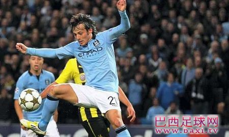 曼城中场席尔瓦腿筋拉伤，德比出场存疑