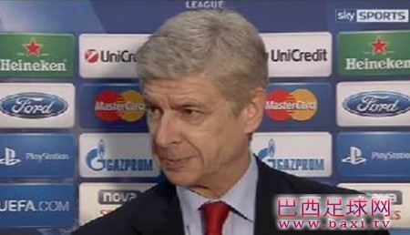 遭误判被扳平，温格：不知裁判在干啥