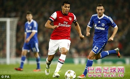 传：流水无情但落花有意，桑托斯愿留阿森纳