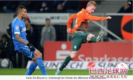 德布劳内：若切尔西不要我，则一切皆有可能