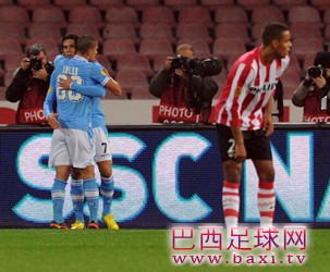 欧联杯：卡瓦尼进球，那不勒斯1-3不敌埃因霍温