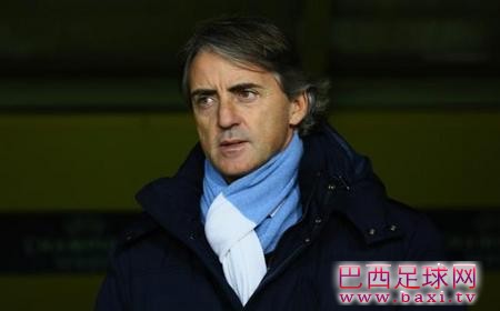 曼奇尼：曼联比曼城多一点优势