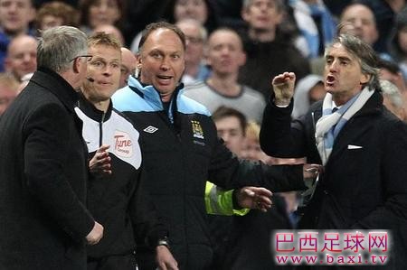 曼奇尼：曼联有范佩西，是冠军有力候选