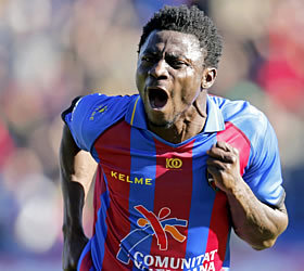 马丁斯2传1射，莱万特主场4-0胜马洛卡