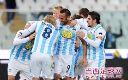 意甲综述：佩斯卡拉结束4连败