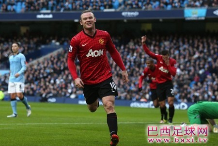 鲁尼：很自豪能打破查尔顿的德比进球纪录