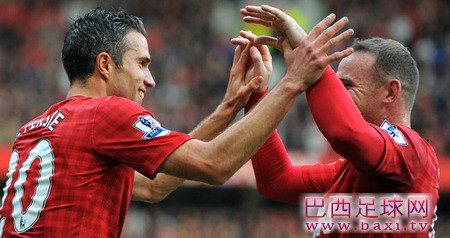 德比赛后埃弗拉盛赞鲁尼、范佩西