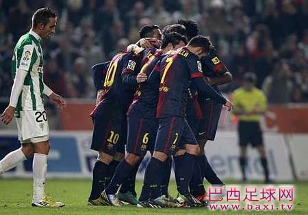 巴萨今年已轰168球，冲去年170球纪录