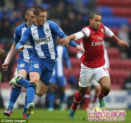 沃尔科特决定冬季不离开阿森纳