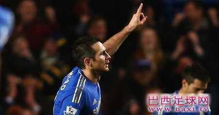 兰帕德自豪打破切尔西顶级联赛个人进球纪录
