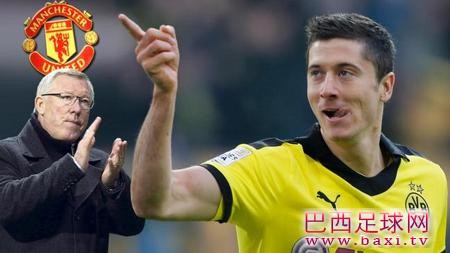 图片报：曼联500万年薪报价莱万多夫斯基
