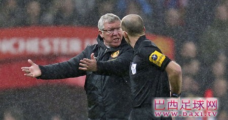 弗格森或因痛斥裁判面临处罚