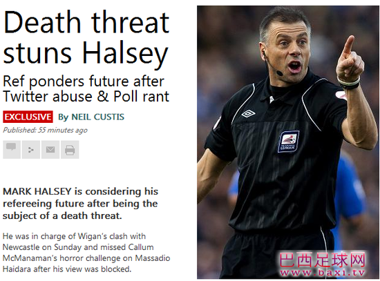 《太阳报》：争议裁判收到纽卡球迷的死亡威胁.png