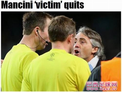 《太阳报》：欧冠主裁被曼奇尼炮轰逼退役.jpg