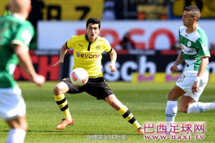 沙欣将随多特蒙德在欧冠中面对皇马.jpg