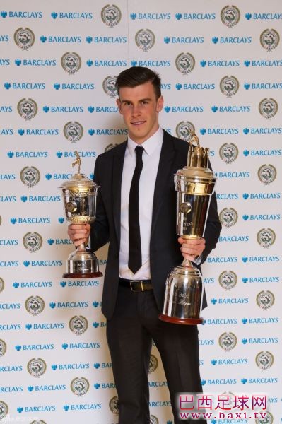 贝尔包揽PFA本年度英超最佳球员和最佳新秀2个奖项.jpg