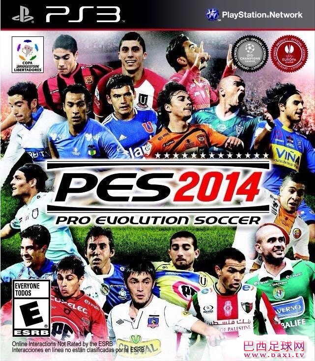 PES2014 公布智利版的封面及确定南美洲的比赛授权.jpg